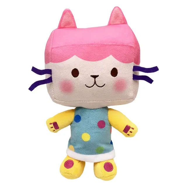 Muñeca Gabby De Peluche Mercat Juguete De Animales De Peluche Para Niñas Y Niños Regalo De Cumpleaños Hug Cat Smiling Gaby Girl Dolls 25-30cm - 1