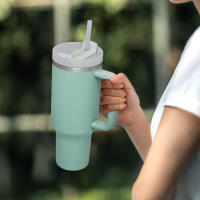 Tapa De Repuesto Para Taza Stanley De 40Oz Con Pajita Desmontable Y Antidesbordamiento Reutilizable Cubierta De Vaso Resistente Al Salpicadizo Para Deportes - details 5