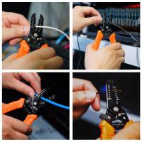 Alicates Multifuncionales Para Desenredar Y Cortar Cables Herramienta Especial Para Electricista Con Función De Enrosque Y Conexión - details 7