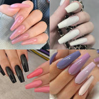 Kit De Uñas Postizas Press on 576 Piezas Acrílicas Extensión Coffin Formas Gel Para Póster De Uñas Artificiales Set De Herramientas - details 4