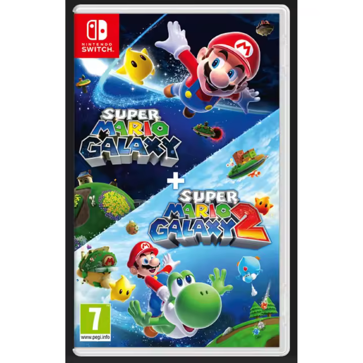 Super Mario Galaxy y Galaxy 2 Switch Importación Juego en Español - Juegos Super Mario Galaxy y Galaxy 2 para Nintendo Switch - Juego nuevo, original, precintado - 1