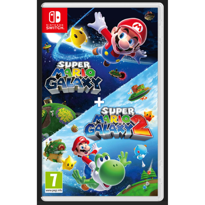 Super Mario Galaxy y Galaxy 2 Switch Importación Juego en Español - Juegos Super Mario Galaxy y Galaxy 2 para Nintendo Switch - Juego nuevo, original, precintado