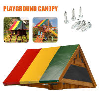 Toldo De Repuesto Para Juguete De Exterior 52"x89" Impermeable Cubierta De Techo Para Juguete De Swing Y Slides Protección Solar Para Niños - details 4