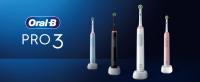 Oral-B Pro Series 3 Cepillo de Dientes Eléctrico con Mango Recargable y 2 Cabezales, Diseñado por Braun, Regalo Original, Color Negro y Blanco. - details 5