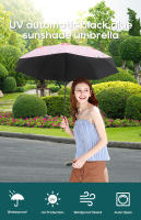Paraguas plegable para hombre y mujer, sombrilla de doble uso con forma de fruta, corazón, lluvia soleada, protector solar - details 3