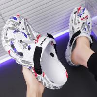 Sandalias De Hombre Talla Grande 47 Para Verano Clogs De Jardín Al Aire Libre Zapatos De Agua Con Agujeros Casual Comodidad Hogar Suaves - details 6