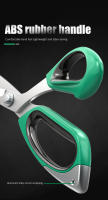 Tijeras De Costura Ajustables De Acero Inoxidable Con Mango De Goma Doble Color Para El Hogar Y Artesanía Corte De Kevlar - details 10