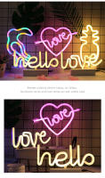 Luz De Neón USB Forma De Flamenco Iluminación De Pared Para Bodas Dormitorio Niños Habitación Bebé Luz LED Decorativa - details 19
