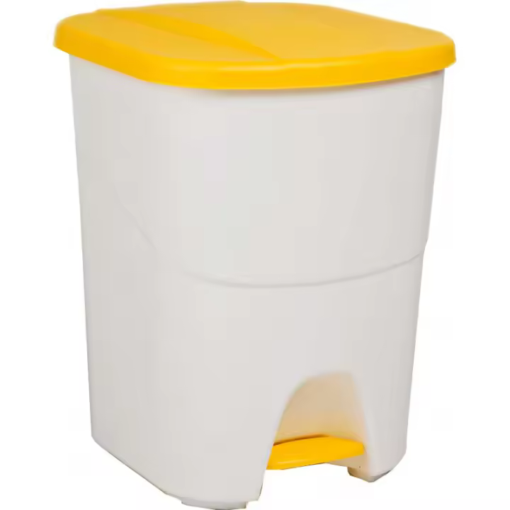 Cubo de basura con pedal ecológico de 40 litros DENOX- FAMESA - 1