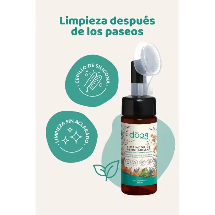 The dog life limpiador de almohadilas ecológico para perros - 1