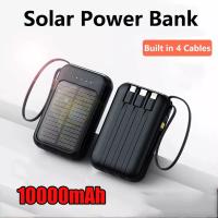 Banco de Energía Solar de 20 000 mAh con cable integrado: Cargador portátil de Alta capacidad para acampar y viajar al Aire Libre. - details 0