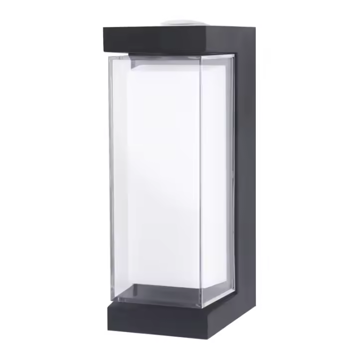 Luz De Pared Exterior Impermeable Para Decoración De Jardín Luz Atmosfera LED Ajustable AC85-265V Instalación En Casa Estilo Moderno - 1