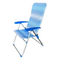Silla Alta plegable de playa con Cojin estructura de aluminio y tejido Textileno, transpirable y fresco - Maxia Market - details 1