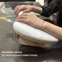 Almohadilla De Manicura Tilt Dos Manos Portátil Desmontable Soporte Para Manos De Uñas Estándar De Muñeca Almohadilla De PU - details 4