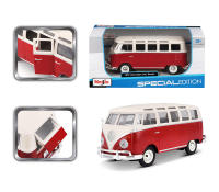 Modelo De Coche De Aleación Maisto 1:25 Retro Volkswagen Van Samba Colección De Juguetes Precision Estática Regalo Para Niños Y Adultos - details 6