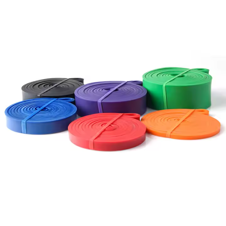 Banda De Resistencia Elástica Para Ejercicio De Pilates Y Fitness Bucle De Goma Para Entrenamiento Unisex Adecuado Para Músculos De La Cintura Brazos Piernas Y Core - 1