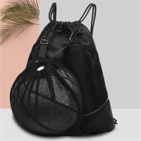 Bolsa De Gimnasio Portátil Para Hombres Gran Capacidad Con Cordón Mochila Ligera Para Baloncesto Accesorios Deportivos - details 1