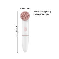 Nueva recomendación de producto: cepillo eléctrico para lavado facial de cerdas suaves para el hogar, limpiador de poros multifunción, resistente al agua, instrumento de limpieza con carga - details 11