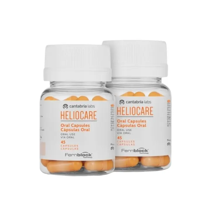 Heliocare Oral 90 Cápsulas para Protección Solar Interna y Bronceado Natural - 1