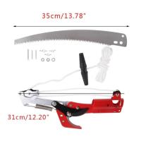 Tijeras De Extensión Para Ramas Altas Herramienta De Podar Árboles Para Frutas Corte De Ramas Hasta 3cm Con Cepillo Antideslizante - details 4