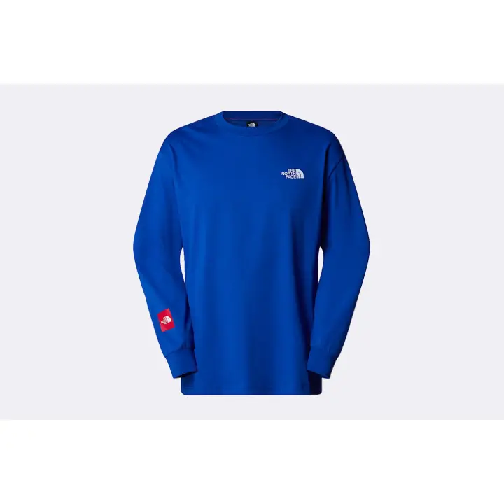 Camiseta azul de manga larga The North Face AXYS Unisex - 1