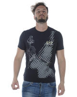 Emporio Armani EA7 Camiseta Algodón Hombre Negro 3 ZPT89PJ03Z 1200 - details 0