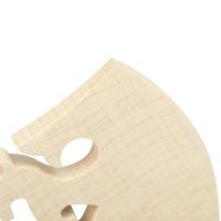 10pcs Conjunto De Caddies De Violín 4/4 Puente De Madera De Maple Pulido a Mano Accesorios De Instrumentos Musicales - details 8
