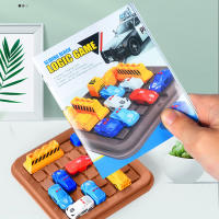 Juego De Estrategia Montessori Para Niños With Coche En Movimiento Desafío De Rompecabezas Y Desbloqueo De Carreras Para El Desarrollo Inteligente Y La Formación Del Pensamiento - details 1
