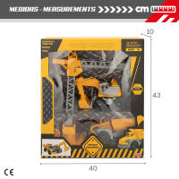COLORBABY - Set 3 vehículos y máquinas de construcción - details 7