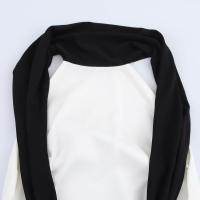 Vestido Corto Blanca Mujer Halter Sin Espalda Elegante Vestido De Fiesta Para Mujer off Shoulder Mini Vestido Polyester Suelto - details 8