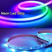 Tira De Lámparas LED Neón Bluetooth RGB 32.8F/10M DC12V Impermeable Para Decoración De Casa Y Exterior Con Varias Colores - details 8