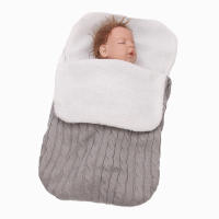 Bolsa de Dormir para Bebé Recién Nacido de Invierno Manta de Carrito de Cashmere Calentita - details 13