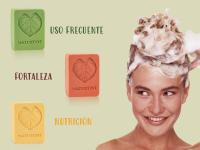 Naturtint Uso Frecuente 2 en 1, Champú Sólido + Acondicionador, Hidrata, Repara y Rejuvenece, Cabello Más Brillante y Fuerte, 99% Ingredientes Naturales, ECOCERT, 75gr - details 1