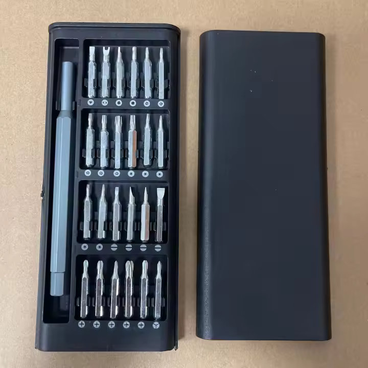 Juego De Destornilladores Magnéticos Precision 25 En 1 Con Set De 24 Piezas De Destornilladores Mini Para Reparación De Móvil PC Y Cámara - 1