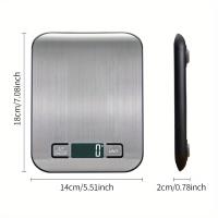 Báscula Electrónica Digital LCD 10KG Escala De Cocina Familiar Para Hornear Alimentos Escala De Mesa Personal Precisión 1g - details 6