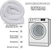 ARISE-DREAM HOME Relleno Nórdico Para Cama De Fibra Reciclada, cama 90-cama150cm Tejido De Microfibra 100% Poliester Peso De Relleno 400gramos/m2 - details 4