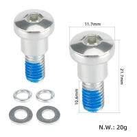 Tornillos de perno fijo para rueda trasera de patinete eléctrico, accesorios duraderos y duros de Metal para  M365/Pro, 21,7x11,7mm - details 2