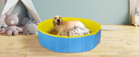 Nobleza - Piscina para Perros Grandes y Pequeños, Bañera Plegable Rigida Antideslizante para Mascotas, Gatos, 80*20cm, S, Azul - details 8