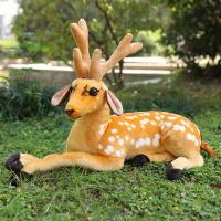 Juguete De Peluche Gigante Animal Real Vida Cervo Simulación Modelo De Sika Para Niños Regalo De Cumpleaños Propiedad Educativa - details 3