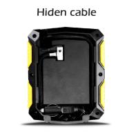 Compresor de aire portátil para automóvil, bomba de inflado de neumáticos digital con lámpara LED, compresor de compresión para coche y motocicleta - details 8