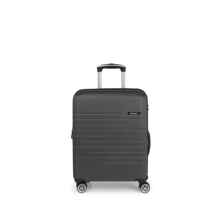Gabol Maleta Cabina Extensible Escape - 4 Ruedas Dobles - 55x40x20/25cm / Candado Combinación TSA - Equipaje de  Mano - - 1