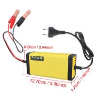 Cargador De Batería De Coche 12V 2A Reparación Pulsada Potencia 220V LED Pantalla Para Baterías De Agua Y Secas Moto Y Camión - details 6