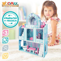 WOOMAX Casa de muñecas de madera - details 3