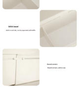Organizador De Cajones De Cocina Ajustable 2PCS Caja De Almacenamiento Para Utensilios Con Divisores Desmontables Bandeja Para Cucharas Herramientas De Cocina Ecológicas - details 10