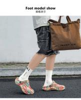 Sandalias De Hombre De Talla Grande Para Verano Moda Plataforma Cómodas Clogs Con Eje En EVA Zapatos De Jardín Slip-On Para Playa - details 5