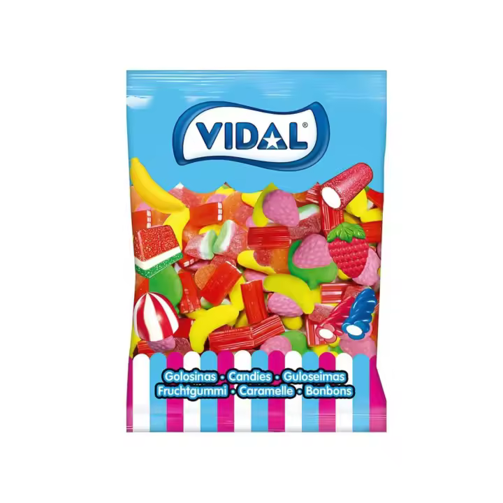 Vidal Golosinas. Surtido Happy Mix. Bolsa de 1kg - 1