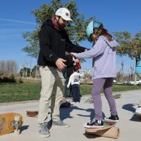 IBOARDS Snow – Balance Board skate/snow, madera PEFC, rodillo corcho, coordinación - details 2