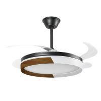 Ventilador de Techo Hola  LED 42" - Motor Corriente Continua, Motor CC Silencioso,6 Velocidades, Mando Incluido - details 1