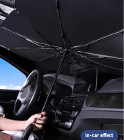 Parasol De Sol Para Coche Pantalla De Vidrio Frontal Reetrocedible a Prueba De Calor Material De Poliéster 100% - details 5