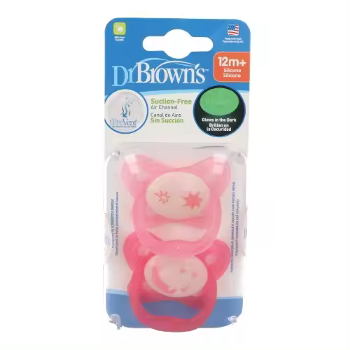 Chupete Dr Browns Nocturno 6-18 Meses | Luce en la Oscuridad - 1